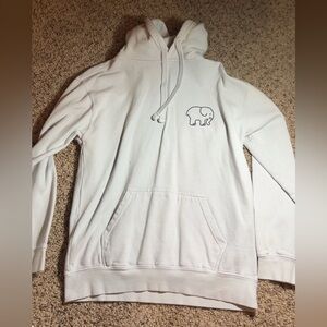 Ivory Ella White Hoodie Sweater